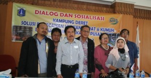 dialog dan sosialisasi kampung deret